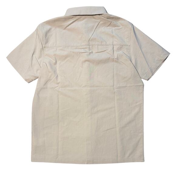 Vuori Short Sleeve Manhattan Button Down – Toast – Size S – NWT – Retail $98 - Picture 3 of 5